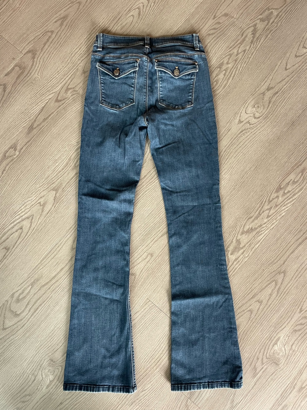 White House Black Market Dark Blue Bootcut Jeans